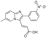 PI-24706 3-[6-Methyl-2-(3-nitrophenyl)imidazo[1,2-a]pyridin-3-yl]acrylic acid (Not available)
