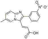 PI-24719 3-[6-Methyl-2-(4-nitrophenyl)imidazo[1,2-a]pyridin-3-yl]acrylic acid (Not available)
