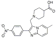 PI-24722 1-[6-Methyl-2-(4-nitrophenyl)imidazo[1,2-a]pyridin-3-ylmethyl]piperidine-4-carboxylic acid (Not available)