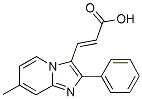 PI-24733 3-(7-Methyl-2-phenyl-imidazo[1,2-a]pyridin-3-yl)acrylic acid (Not available)