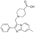 PI-24736 1-(7-Methyl-2-phenyl-imidazo[1,2-a]pyridin-3-yl-methyl)piperidine-4-carboxylic acid (Not available)