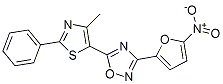 PI-24743 5-(4-Methyl-2-phenylthiazol-5-yl)-3-(5-nitrofuran-2-yl)[1,2,4]oxadiazole (Not available)
