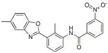 PI-24745 N-[2-Methyl-3-(5-methyl-benzooxazol-2-yl)phenyl]-3-nitrobenzamide (Not available)