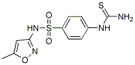 PI-24800 N-(5-Methyl-isoxazol-3-yl)-4-thioureidobenzenesulfonamide (Not available)