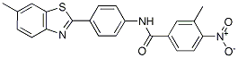 PI-24804 3-Methyl-N-[4-(6-methyl-benzothiazol-2-yl)phenyl]-4-nitrobenzamide (Not available)