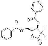 PI-25094 2-Deoxy-2,2-difluoro-d-erythro-pentofuranos-1-ulose-3,5-dibenzoate (122111-01-7)