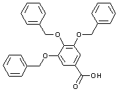PI-25174 3,4,5-Tribenzyloxybenzoic acid (1486-48-2)
