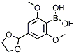 PI-25372 4-(1,3-Dioxolan-2-yl)-2,6-dimethoxyphenylboronic acid (232275-38-6)