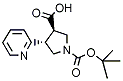 PI-25401 Boc-trans-4-(2-pyridinyl)-pyrrolidine-3-carboxylic acid (267876-09-5)