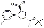 PI-25419 Boc-trans-4-(3-fluorophenyl)-pyrrolidine-3-carboxylic acid (301226-53-9)