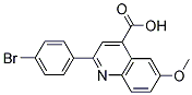 PI-25467 2-(4-Bromo-phenyl)-6-methoxy-quinoline-4-carboxylic acid (35181-24-9)