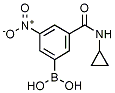 PI-25929 3-(Cyclopropylcarbamoyl)-5-nitrophenylboronic acid (871332-86-4)