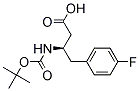 PI-26302 Boc-(R)-3-Amino-4-(4-fluorophenyl)butanoic acid (218609-00-8)
