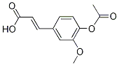 PI-26353 3-Methoxy-4-acetoxycinnamic acid (2596-47-6)