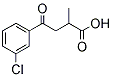 PI-26574 2-Methyl-4-oxo-4-(3'-chlorophenyl)butyric acid (34243-96-4)