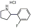 PI-27443 2-(2-Fluorophenyl)pyrrolidine hydrochloride (1197227-16-9)