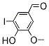 PI-27693 3-Methoxy-4-hydroxy-5-iodobenzaldehyde (5438-36-8)
