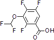 PI-28100 3-(Difluoromethoxy)-2,4,5-trifluorobenzoic acid (128426-86-8)