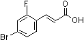 PI-28168 4-Bromo-2-fluorocinnamic acid (149947-19-3)