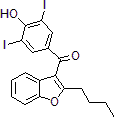 PI-28248 2-Butyl-3-(3',5'-diiodo-4-hydroxybenzonyl)benzofuran (1951-26-4)