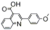 PI-29015 2-(4-Methoxy-phenyl)-Quinoline-4-Carboxylic Acid (4364-02-7)