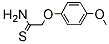 PI-29506 2-(4-Methoxyphenoxy)ethanethioamide (35370-92-4)