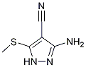 PI-30884 3-Amino-5-(methylthio)pyrazole-4-carbonitrile (72760-85-1)