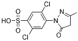 PI-30956 1-(2',5'-Dichloro-4'-sulfophenyl)-3-methyl-5-pyrazolone (84-57-1) PI-30956 1-(2',5'-Dichloro-4'-sulfophenyl)-3-methyl-5-pyrazolone (84-57-1)