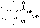 PI-31453 2,3,4,5-Tetrachloro-6-cyanobenzoic acid, ammonia salt (34643-39-5)