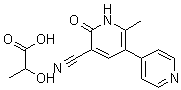 PI-31469 1,6-Dihydro-2-methyl-6-oxo[3,4'-bipyridine]-5-carbonitrile lactate (100286-97-3)