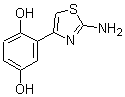 PI-31609 2-(2-Amino-thiazol-4-yl)-benzene-1,4-diol 