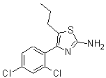 PI-31612 4-(2,4-Dichloro-phenyl)-5-propyl-thiazol-2-ylamine 