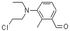PI-31674 o-Methyl-(n-ethyl-n-chloroethylamino)benzaldehyde (Not available)