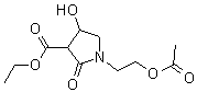 PI-31966 2-(3-Carbethoxy-4-hydroxy-pyrrolidin-2-on-1-yl)ethyl acetate (62613-79-0)