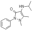 PI-32155 1,2-Dihydro-1,5-dimethyl-4-[(1-methylethyl)amino]-2-phenyl-3H-pyrazol-3-one (3615-24-5)