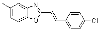 PI-32212 (E)-2-(4-Chlorostyryl)-5-methyl benzoxazole (2639-35-2)