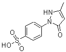 PI-32299 3-Methyl-1-(4-sulfophenyl)-2-pyrazolin-5-one (89-36-1)