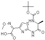 PI-32398 2-[2-(Boc-L-alanyl)aminothiazol-4-yl]-2-methoxyimino acetic acid (88970-81-4)
