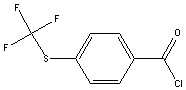 PI-32402 4-(Trifluoromethylthio)benzoyl chloride (330-14-3)