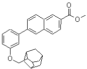 PI-32488 Methyl 6-[3-(1-adamantane)-4-methoxyphenyl]--2-naphthoate (Not available)