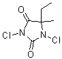 PI-32507 1,3-Dichloro-5-ethyl-5-methyl-2,4-imidazolidinedione (89415-87-2)