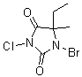 PI-32508 1-Bromo-3-chloro-5-ethyl-5-methyl-2,4-imidazolidinedione (89415-46-3)