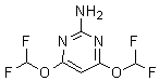 PI-32528 2-Amino-4,6-bis(difluoromethoxy)pyrimidine (86209-44-1)