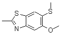 PI-32544 2-Methyl-5-methoxy-6-methylthio benzothiazole (Not available)