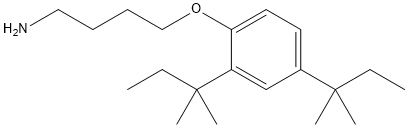PI-32838 4-(2,4-Di-t-Pentylphenoxy)butylamine (51959-14-9)