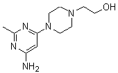 PI-32858 2-[4-(6-Amino-2-methylpyrimidin-4-yl)piperazin-1-yl]ethanol (723510-50-7)