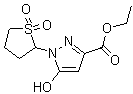 PI-32975 3-Ethoxycarbonyl-5-hydroxy-1-sulfolanylpyrazole (51986-04-0)