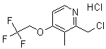 PI-33098 2-(Chloromethyl)-3-methyl-4-(2,2,2-trifluoroethoxy)pyridine hydrochloride (117977-50-5)