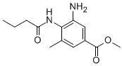 PI-33211 3-Methyl-4-butyrylamido-5-aminobenzoic acid methyl ester (675882-71-0)