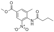 PI-33212 3-Methyl-4-butyrylamido-5-nitro benzoic acid methyl ester (152628-01-8)